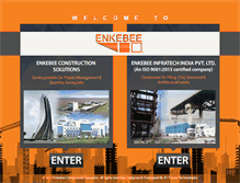 Tablet Screenshot of enkebee.com